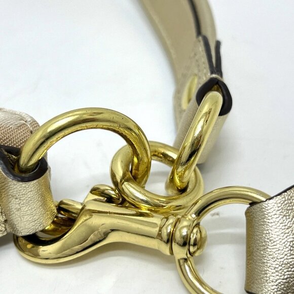 COACH F20761 Poppy Daisy Floral Applique Signature Crossbody Bag Shoulder Bag - Picture 15 of 16